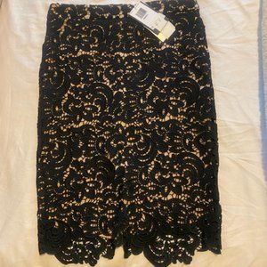 Black Lace Skirt (Bloomingdales)